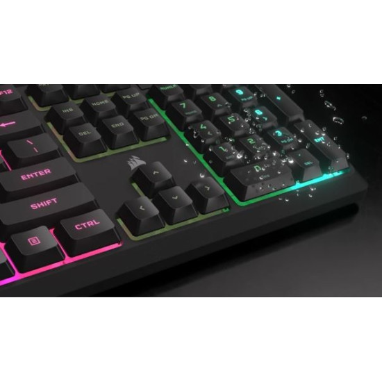 Klawiatura mechaniczna K55 Core RGB Black 