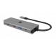 Stacja dokująca IB-DK4012-CPD 9w1, 2x HDMI, 4K60Hz, 3xUSB, 100W PD,LAN, Czytnik kart 