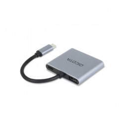 Stacja dokująca USB-C Portable 4-in-1 D ock 4K 2xHDMI 100W PD 