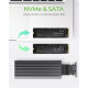 IB-1817MC-C31 TypeC USB 3.1 (Gen 2) na PCI NVMe & SATA M.2 2230/2242/2260/2280 SSD