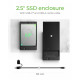 Obudowa IB-200T-C3 2,5 SATA USB 3.2 Gen.1 