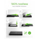 Obudowa IB-200T-C3 2,5 SATA USB 3.2 Gen.1 