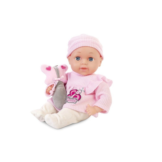 Lalka Natalia bobas 33 cm z zabawką