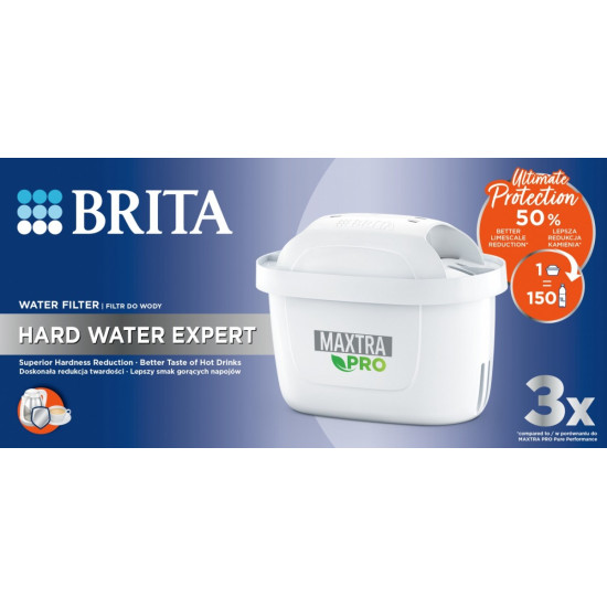 Wkład wymienny Maxtra PRO Hard Water Expert 3 sztuki