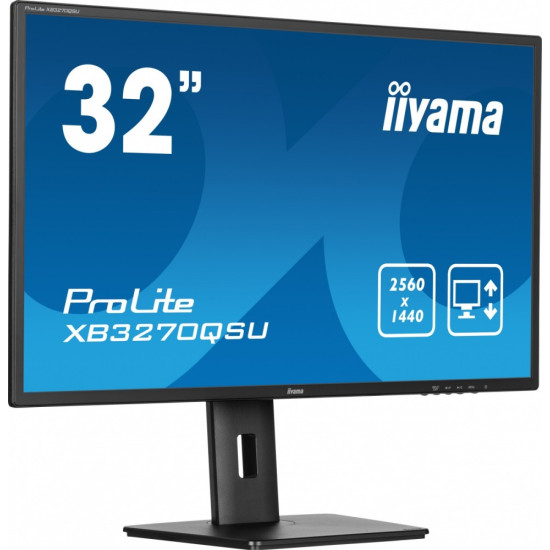 Monitor 32 cale XB3270QSU-B1 IPS,WQHD,HDMI,DP,100Hz,250cd,3ms,2x2W, 3xUSB(3.2),FlickerFree,VESA,HAS(150mm) 