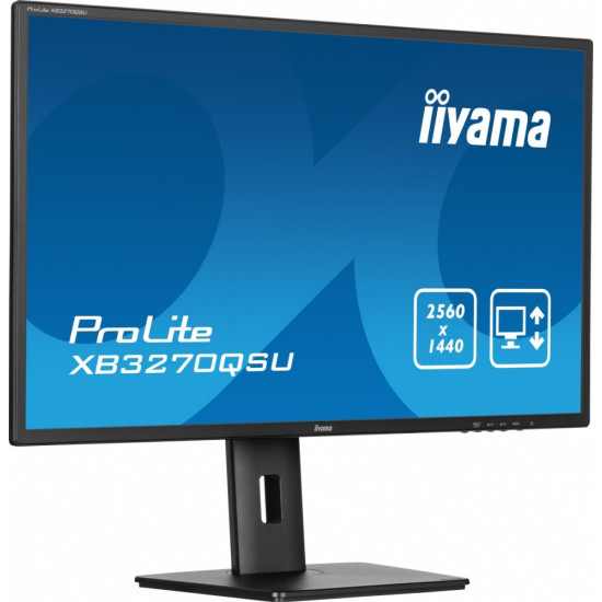 Monitor 32 cale XB3270QSU-B1 IPS,WQHD,HDMI,DP,100Hz,250cd,3ms,2x2W, 3xUSB(3.2),FlickerFree,VESA,HAS(150mm) 