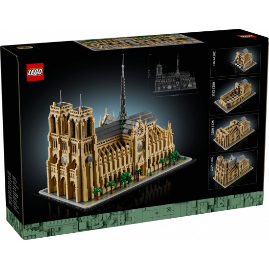 Klocki Architecture 21061 Notre-Dame w Paryżu