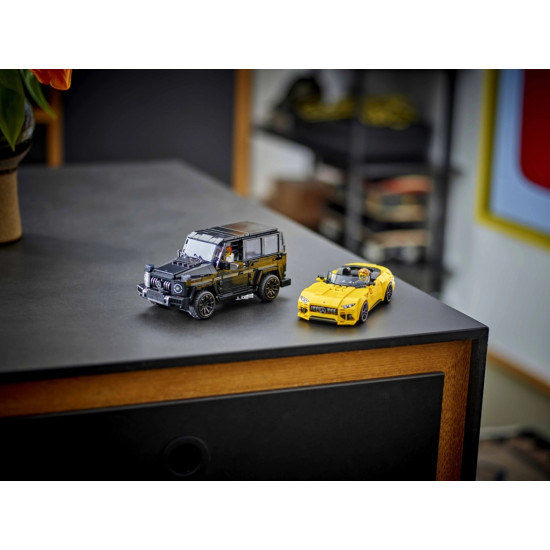 Klocki Speed Champions 76924 Mercedes-AMG G 63 i Mercedes-AMG SL 63