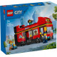 Klocki City 60407 Czerwony, piętrowy autokar