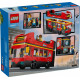 Klocki City 60407 Czerwony, piętrowy autokar