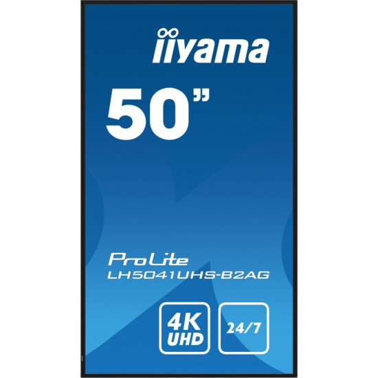 Monitor 50 cali LH5041UHS-B2 VA,4K,24/7,LAN,USB,HDMI 