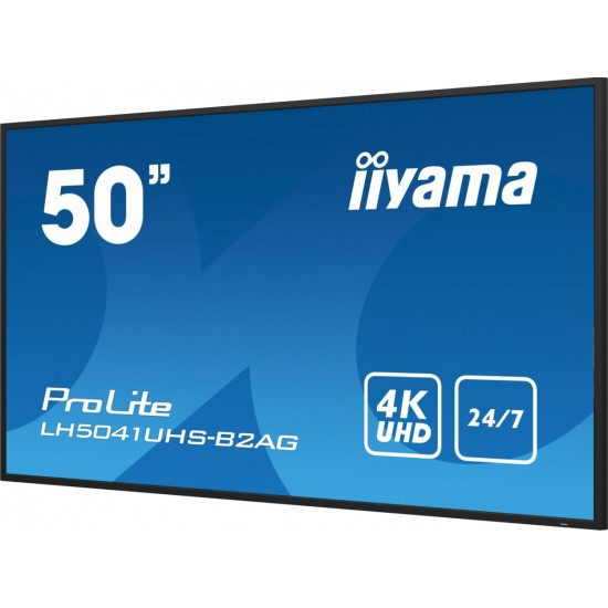 Monitor 50 cali LH5041UHS-B2 VA,4K,24/7,LAN,USB,HDMI 