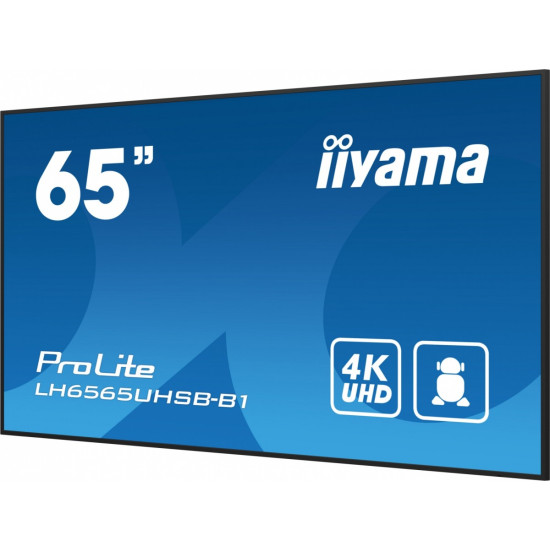 Monitor 65 cali LH6565UHSB-B1, 24/7, IPS, ANDROID11, 4K, 800cd 