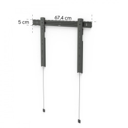 Uchwyt LCD/LED 600x400 90 cali Ultra slim 