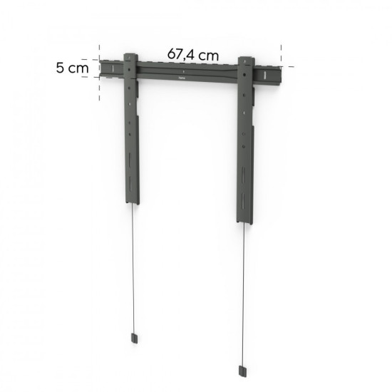 Uchwyt LCD/LED 600x400 90 cali Ultra slim 