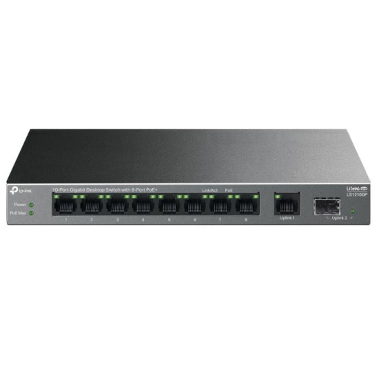 Przełącznik LS1210GP 10xGE PoE+