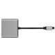 Adapter A-1 USB-C HDMI 4k, USB 3.0, PDW 100W 