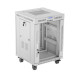 Szafa stojąca rack 19' 15U 600X600 szara LCD flack pack 