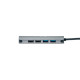 Stacja dokująca USB-C Metal Nano 2x Display Docking Station Power Delivery100W + Charger 100W 