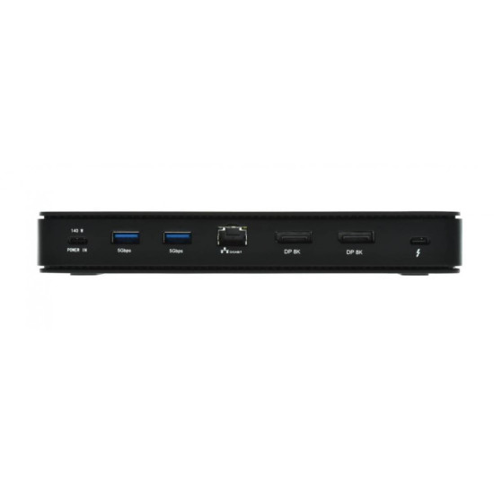 Stacja dokująca Thunderbolt4 2x Display Docking Station Gen3 7x USB, 2.5 GLAN PowerDelivery 92 W kabel TB4 1m 