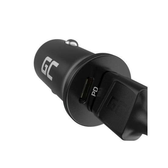 Ładowarka samochodowa PowerRide Nano38 38W 6A 1xUSB-C,1xUSB-A 