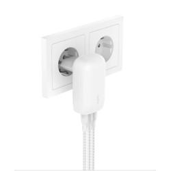 Ładowarka BOOSTCHARGE 67W USB-Cx3 PPS biała 