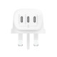Ładowarka BOOSTCHARGE 67W USB-Cx3 PPS biała 