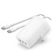 Ładowarka BOOSTCHARGE 67W USB-Cx3 PPS biała 