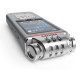 Dyktafon DVT4115 Pamięć 8GB,USB,microSDHC maks.32GB,3 mikrofony 