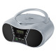 Radioodtwarzacz CD LILA2 USB/BT srebrny 