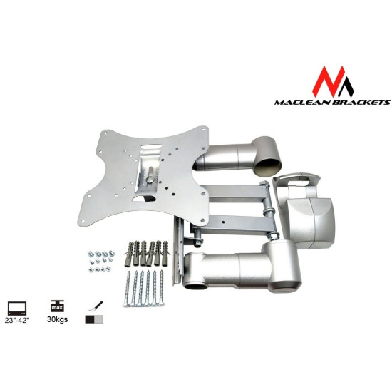 Uchwyt do monitora 23-42'  30 kg uniwersalny MC-503A S max vesa 200 srebrny
