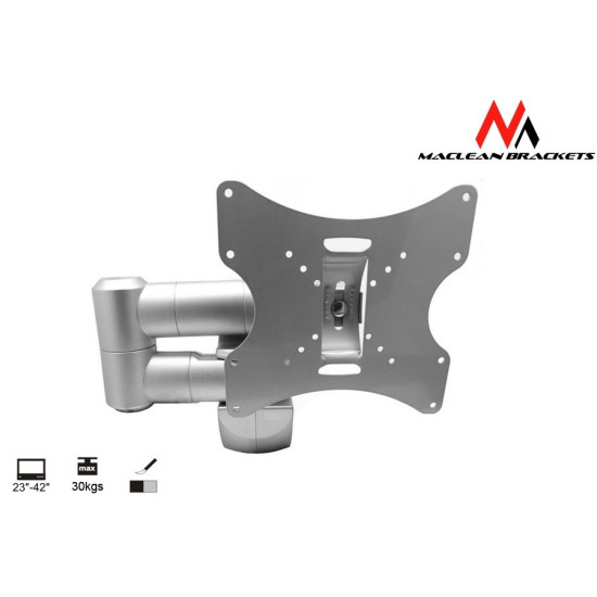 Uchwyt do monitora 23-42'  30 kg uniwersalny MC-503A S max vesa 200 srebrny