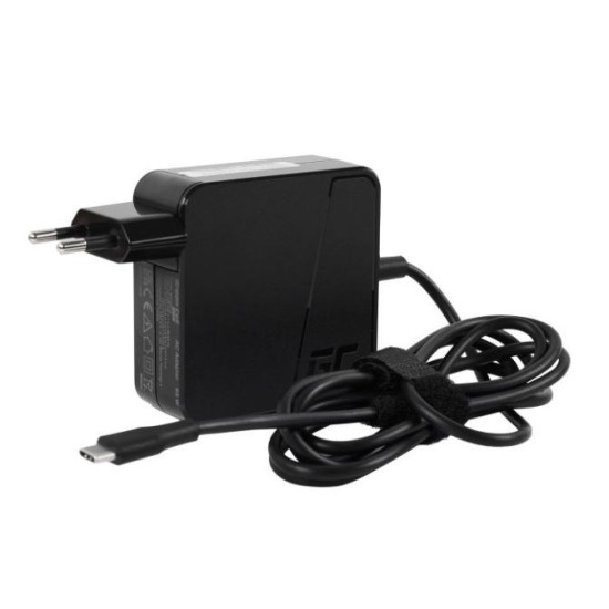 Zasilacz USB-C 65W 5V-9V-12V-15V/3A, 20V/3.25A Power Delivery 