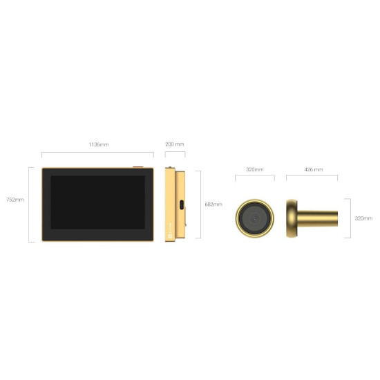 Wideodomofon HP2 Golden 