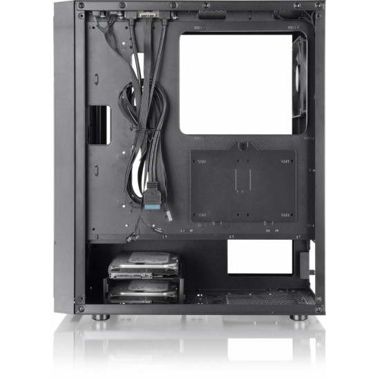 Obudowa Versa XM1 Black Steel 120mm Fan USB3.0 - Czarna