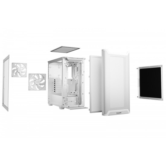 Obudowa Pure Base 501 Airflow Window White 