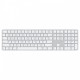 Klawiatura Magic Keyboard z Touch ID i polem numerycznym dla modeli Maca z czipem Apple - angielski (USA) - białe klawisze