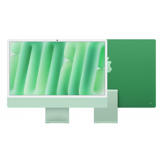 iMac 24 cale: M4 10/10, 24GB, 512GB SSD - Zielony