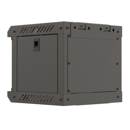 Szafa instalacyjna rack wisząca 10 cali 4U 300x300 czarna 