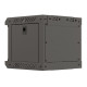 Szafa instalacyjna rack wisząca 10 cali 4U 300x300 czarna 
