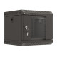 Szafa instalacyjna rack wisząca 10 cali 4U 300x300 czarna 