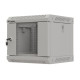 Szafa instalacyjna rack wisząca 10 cali 4U 300x300 szara 