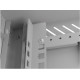 Szafa instalacyjna rack wisząca 10 cali 4U 300x300 szara 