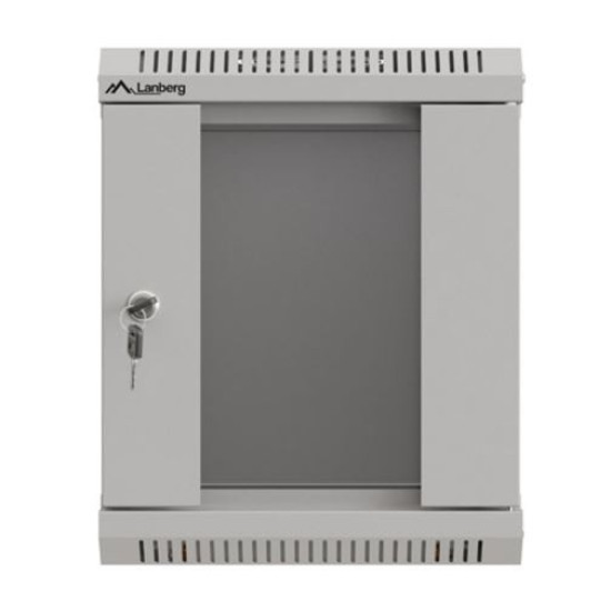 Szafa instalacyjna rack wisząca 10 cali 6U 300x300 szara 