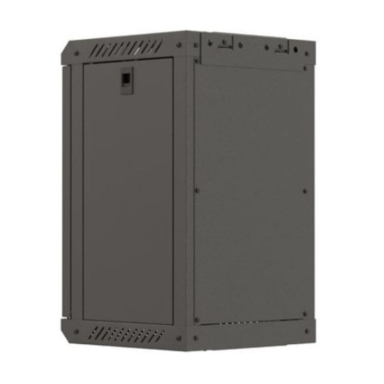 Szafa instalacyjna rack wisząca 10 cali 9U 300x300 czarna 