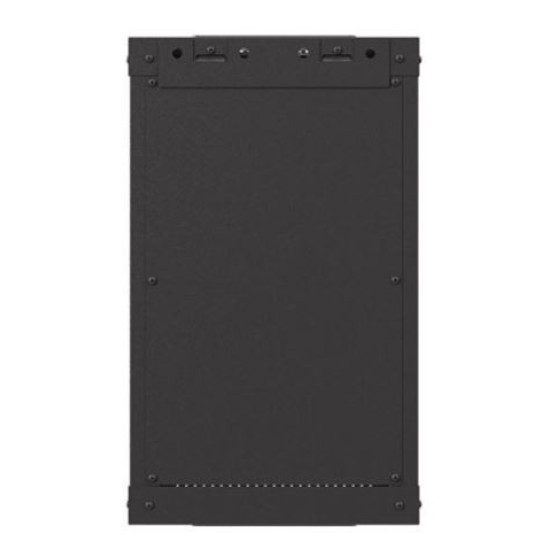 Szafa instalacyjna rack wisząca 10 cali 9U 300x300 czarna 