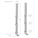 Uchwyt na soundbar VESA uniwersalny, MC-335  max 15kg Czarny 