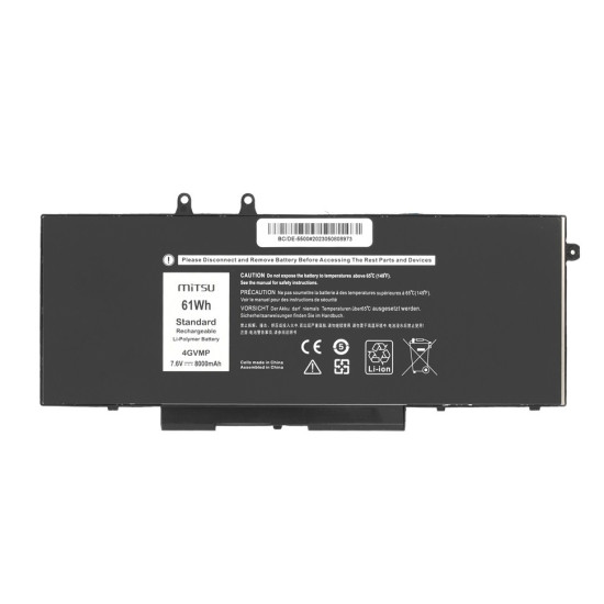 Bateria 4GVMP do Dell Latitude 5400 5500 5510 8000 mAh (61 Wh) 7.6V (7.4V)