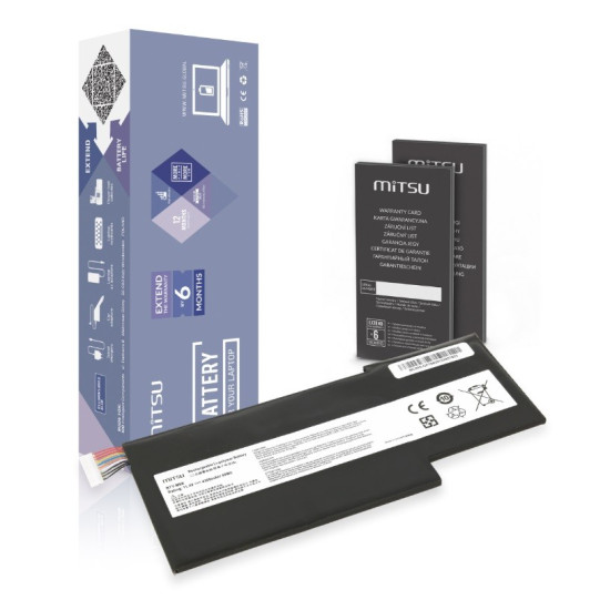 Bateria BTY-M6K MS-17B4 do MSI GS63VR GS73 GF75 4300 mAh (49 Wh) 11.4V