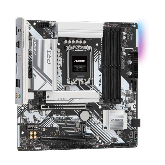 Płyta główna B760M Pro RS s1700 4DDR5 DP/HDMI mATX 